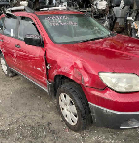 5/2005 MITSUBISHI OUTLANDER ZF 2.4LTR PETROL AUTO MAROON 4WD – DRY CREEK WRECKERS full