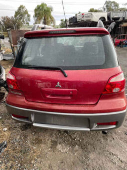 5/2005 MITSUBISHI OUTLANDER ZF 2.4LTR PETROL AUTO MAROON 4WD – DRY CREEK WRECKERS full