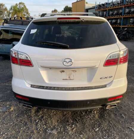 12/2010 MAZDA CX9 TB V6 3.7LTR PETROL AWD WHITE WAGON- full