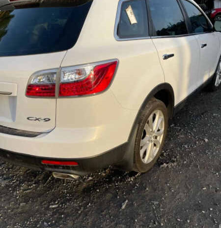 12/2010 MAZDA CX9 TB V6 3.7LTR PETROL AWD WHITE WAGON- full