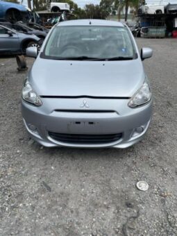 DRY CREEK WRECKERS – 1/2013 MITSUBISHI MIRAGE LA 1.2 LITRE AUTO CVT H/BACK SILVER