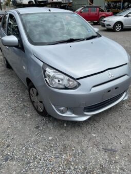 DRY CREEK WRECKERS – 1/2013 MITSUBISHI MIRAGE LA 1.2 LITRE AUTO CVT H/BACK SILVER full