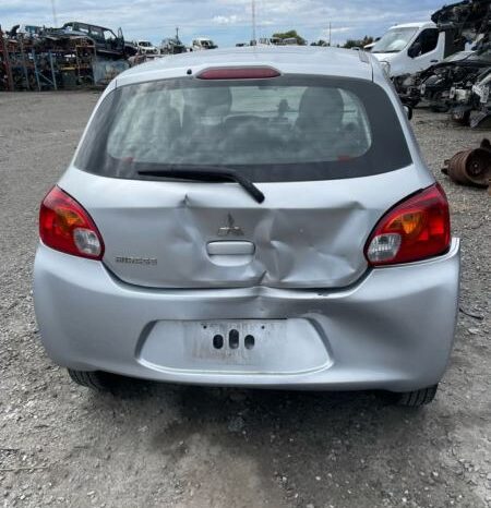 DRY CREEK WRECKERS – 1/2013 MITSUBISHI MIRAGE LA 1.2 LITRE AUTO CVT H/BACK SILVER full