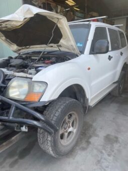 DRY CREEK WRECKERS: 5/2000 MITSUBISHI PAJERO NM GLX 3.5LTR V6 6G74 AUTO PETROL WHITE 4WD full