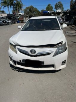 DRY CREEK WRECKERS-3/2010 TOYOTA CAMRY HYBRID AHV40 AUTO CVT 2.4LTR SEDAN WHITE