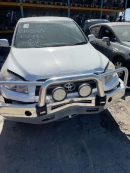 DRY CREEK WRECKERS – 10/2011 TOYOTA RAV 4 ACA38R 2.4LTR MANUAL PETROL FWD WHITE