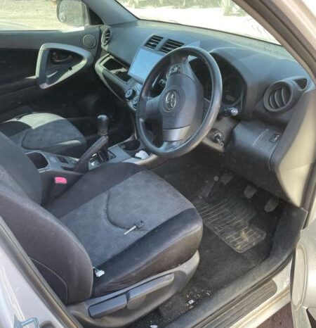 DRY CREEK WRECKERS – 10/2011 TOYOTA RAV 4 ACA38R 2.4LTR MANUAL PETROL FWD WHITE full