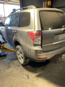 DRY CREEK WRECKERS – 2/2009 SUBARU FORESTER SH 2.5LTR EJ253 AUTO AWD PETROL SUV GREY