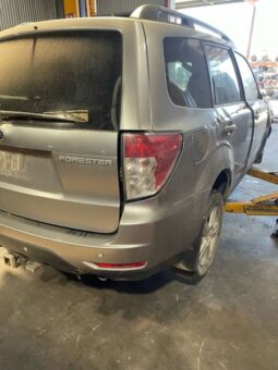 DRY CREEK WRECKERS – 2/2009 SUBARU FORESTER SH 2.5LTR EJ253 AUTO AWD PETROL SUV GREY full