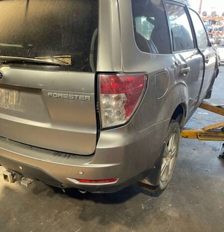 DRY CREEK WRECKERS – 2/2009 SUBARU FORESTER SH 2.5LTR EJ253 AUTO AWD PETROL SUV GREY full