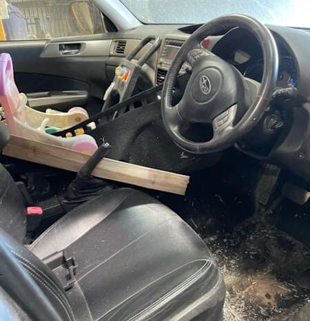 DRY CREEK WRECKERS – 2/2009 SUBARU FORESTER SH 2.5LTR EJ253 AUTO AWD PETROL SUV GREY full