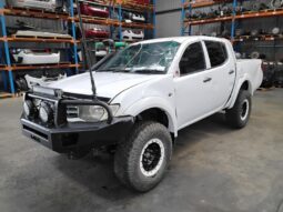 Wrecking 2013 Mitsubishi Triton MN 4×4 GLX 2.5L Manual Diesel Utility | Stock No. W2204 full