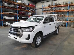 Wrecking 2022 Toyota Hilux 4×2 SR Hi-Rider 1GD-FTV 2.8L Manual Diesel Utility | Stock No. W2189
