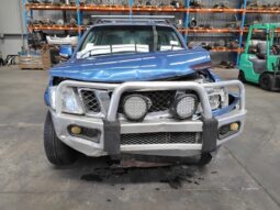 Wrecking 2013 Nissan Navara D40 4×4 ST 2.5L Auto Diesel Utility | Stock No. W2201 full