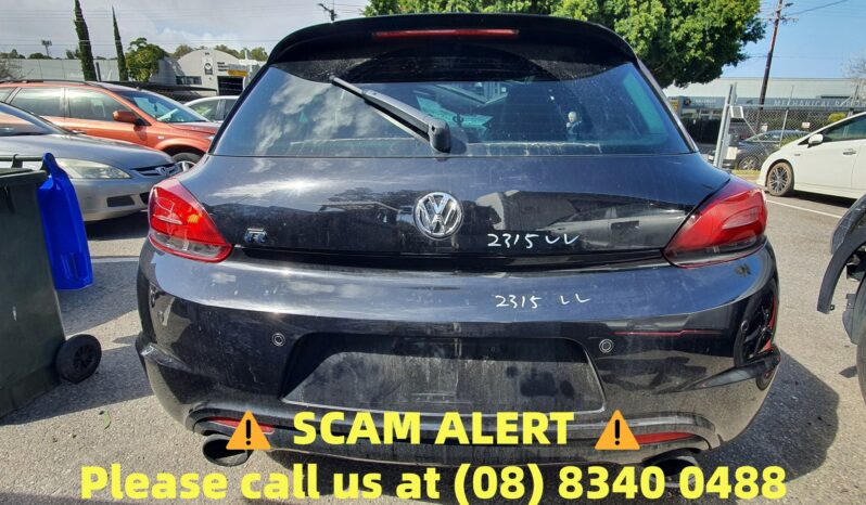 Wrecking2315 VOLKSWAGEN SCIROCCO 137,138 III R 2.0L CDLC DOHC 16v Turbo Petrol Direct Inj. 4cyl 188kW Coupe FWD [11/09 – 11/17] full