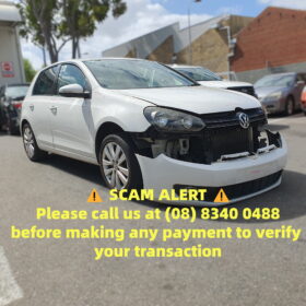 Wrecking W250509 VOLKSWAGEN GOLF 5K1 VI TSI 1.4L CNWA,CAVD,CTHD DOHC 16v Twin Charged Petrol Direct Inj. 4cyl 118kW Hatchback FWD [10/08 – 11/12]
