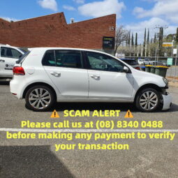 Wrecking W250509 VOLKSWAGEN GOLF 5K1 VI TSI 1.4L CNWA,CAVD,CTHD DOHC 16v Twin Charged Petrol Direct Inj. 4cyl 118kW Hatchback FWD [10/08 – 11/12] full