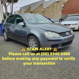 Wrecking 2321 VOLKSWAGEN GOLF 1K1 V FSI 2.0L BVX,BLX,BLY,BVY,BVZ,BLR,AXW DOHC 16v Petrol Direct Inj. 4cyl 110kW Hatchback FWD [08/04 – 11/08]