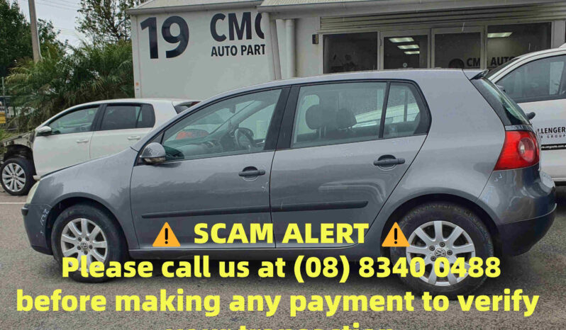 Wrecking 2321 VOLKSWAGEN GOLF 1K1 V FSI 2.0L BVX,BLX,BLY,BVY,BVZ,BLR,AXW DOHC 16v Petrol Direct Inj. 4cyl 110kW Hatchback FWD [08/04 – 11/08] full