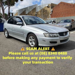 Wrecking 2323 HOLDEN COMMODORE VZ i V6 3.6L HB,LE0 DOHC 24v Petrol V6 175kW Sedan RWD [09/04 – 06/06]