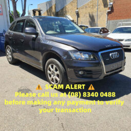 Wrecking 2325 AUDI Q5 8RB TDI 2.0L CGLB,CMGA,CAHA DOHC 16v Turbo Diesel Direct Inj. 4cyl 125kW SUV AWD [11/08 – 09/12]