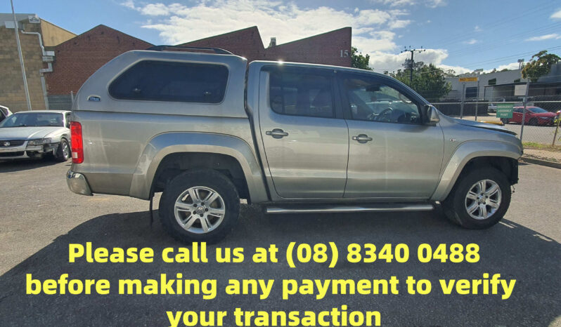 Wrecking 2330 VOLKSWAGEN AMAROK 2HA,2HB,AGD,S1B,S6B,… BiTDI 2.0L CNEA,CSHA DOHC 16v Turbo Diesel Direct Inj. 4cyl 132kW Utility AWD [11/11 – 05/22] full