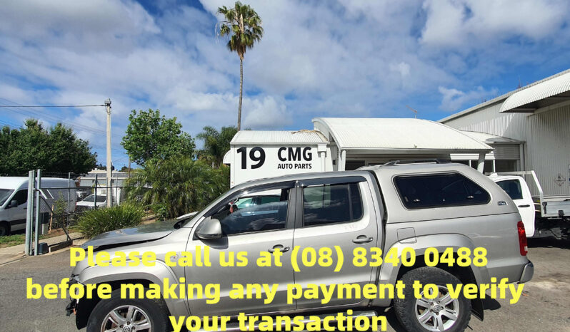 Wrecking 2330 VOLKSWAGEN AMAROK 2HA,2HB,AGD,S1B,S6B,… BiTDI 2.0L CNEA,CSHA DOHC 16v Turbo Diesel Direct Inj. 4cyl 132kW Utility AWD [11/11 – 05/22] full