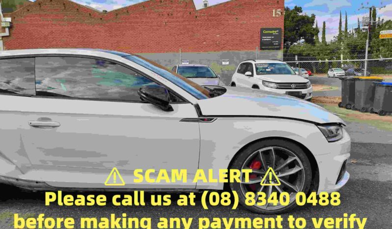 Now Wrecking AUDI A5 F53,F5P S5 3.0L CWGD DOHC 24v Turbo Petrol Direct Inj. V6 260kW Coupe AWD [07/16 ON] full