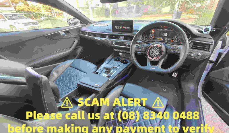 Now Wrecking AUDI A5 F53,F5P S5 3.0L CWGD DOHC 24v Turbo Petrol Direct Inj. V6 260kW Coupe AWD [07/16 ON] full